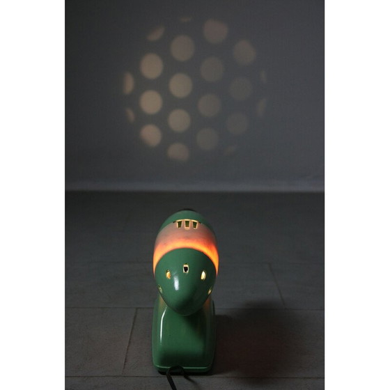 Image 1 of Mid Century Turkoois projector in bakeliet