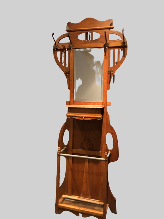 Image 1 of Art Nouveau halkapstok + paraplubak