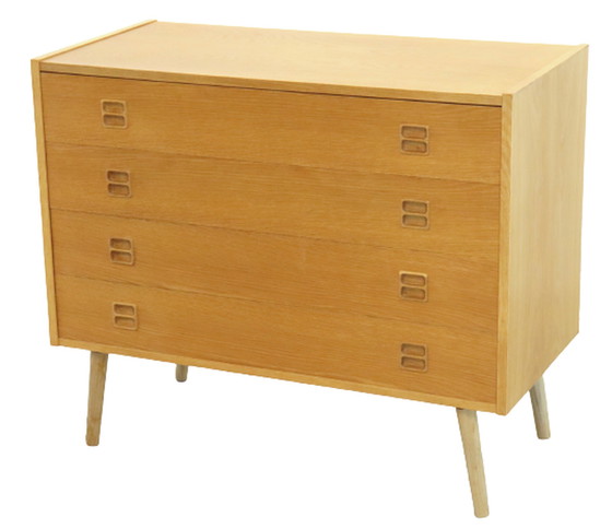 Image 1 of Ladekast blond Deens design 'Manhagen' vintage