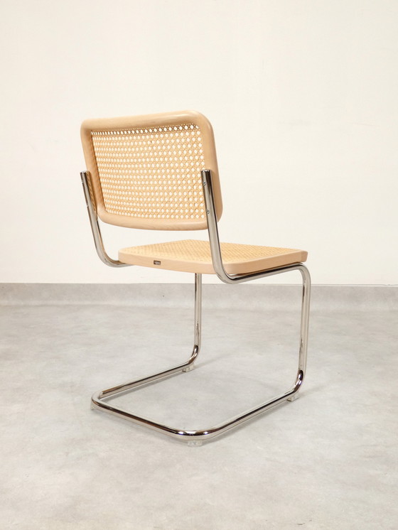 Image 1 of  Set of 4 S32 Thonet chairs by Marcel Breuer 