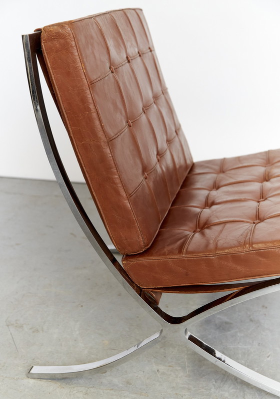 Image 1 of Ludwig Mies Van Der Rohe Mr90 "Barcelona stoel" voor Knoll International