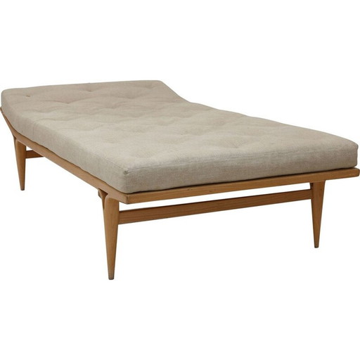 Vintage beige daybed van Bruno Mathsson voor Firma Karl Mathsson, Duitsland 1957