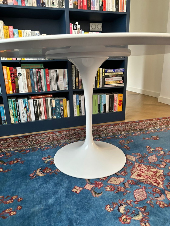 Image 1 of Knoll Saarinen Tulp Tafel Laminaat Wit