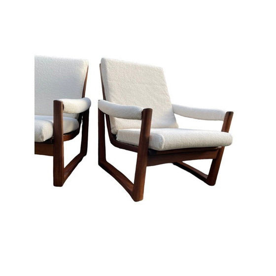 Image 1 of Mid century Guy Rogers Virginia fauteuil