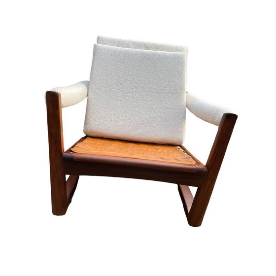 Image 1 of Mid century Guy Rogers Virginia fauteuil