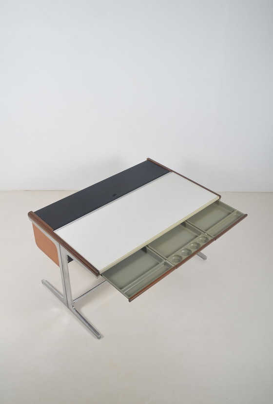 Image 1 of Bureau 'Action Office 1' Door George Nelson Voor Herman Miller, Jaren '60