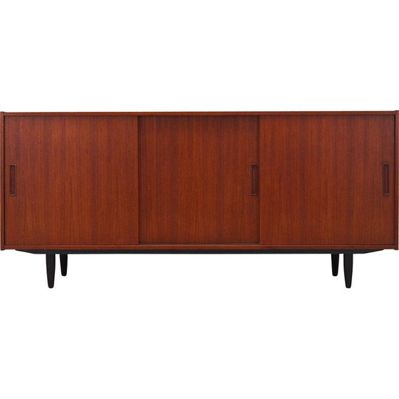 Image 1 of Vintage teakhouten dressoir, Denemarken 1970
