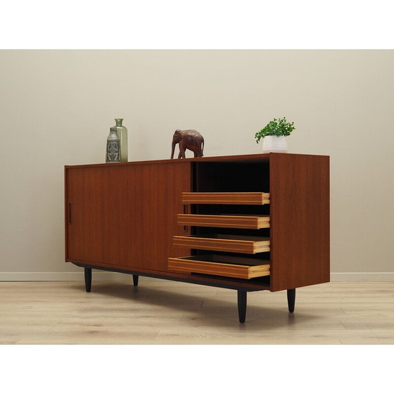 Image 1 of Vintage teakhouten dressoir, Denemarken 1970