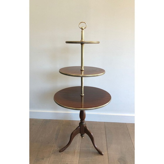 Image 1 of Vintage driedubbele tafel, Frankrijk 1940