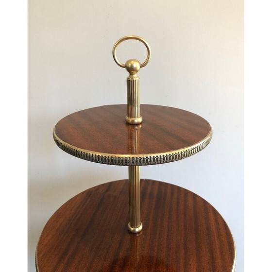 Image 1 of Vintage driedubbele tafel, Frankrijk 1940