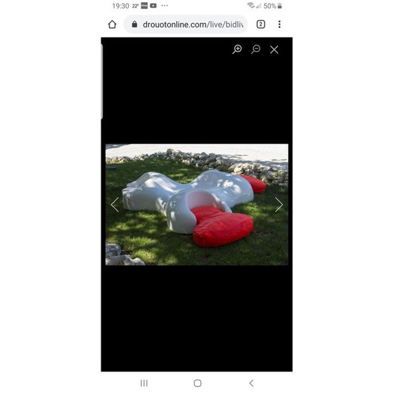 Image 1 of Grote vintage fauteuil Abe Roger voor Edra 1995s