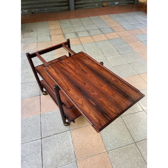 Image 1 of Vintage mahoniehouten kar fratelli riguetti, 1960