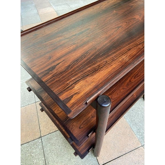 Image 1 of Vintage mahoniehouten kar fratelli riguetti, 1960