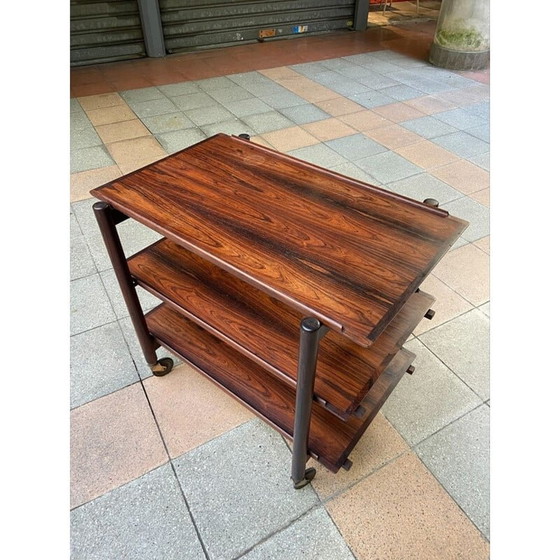 Image 1 of Vintage mahoniehouten kar fratelli riguetti, 1960