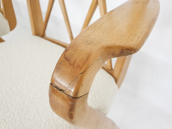 Image 1 of Set van vier "Poly-Z" eetkamerstoelen door A. A Patijn, Nederland 1950'S