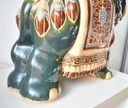 Vintage olifanten plantentafel