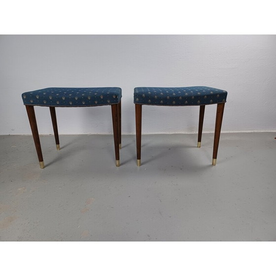 Image 1 of Paar vintage Deense Robert Rasmussen Art Deco krukjes, jaren 1930