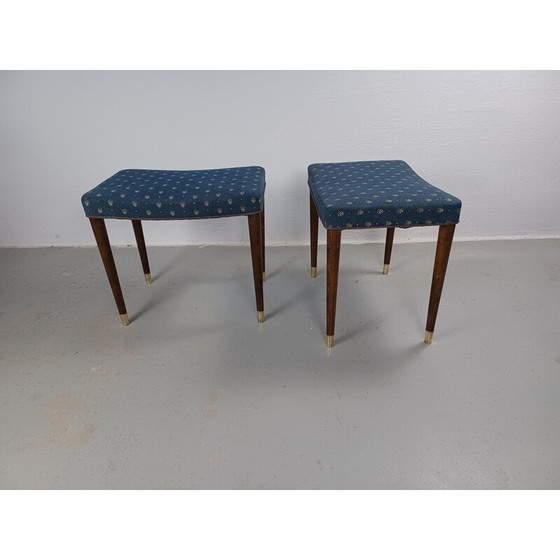 Image 1 of Paar vintage Deense Robert Rasmussen Art Deco krukjes, jaren 1930