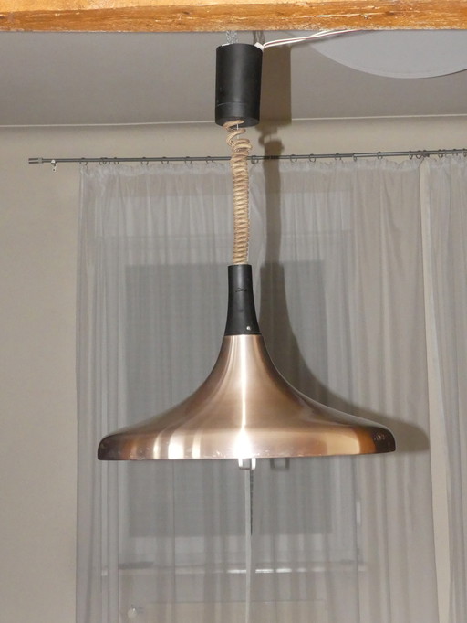 Space Age Ufo hanglamp roségoud