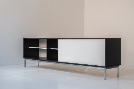 Image 1 of Modernistisch KW85 dressoir van Martin Visser voor ‘t Spectrum, Nederland 1965. 