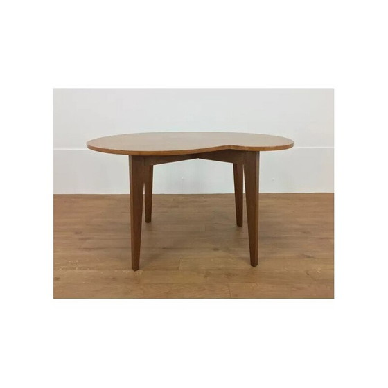 Image 1 of Vintage houten bonen bijzettafel, 1950