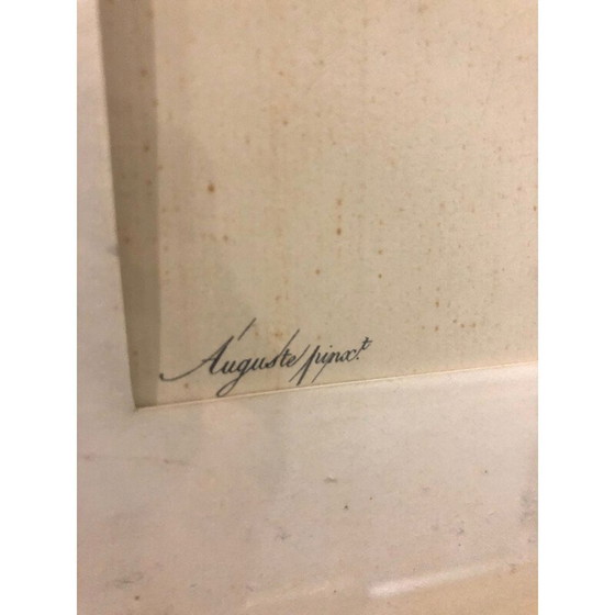 Image 1 of Vintage vogelgravure, 1950