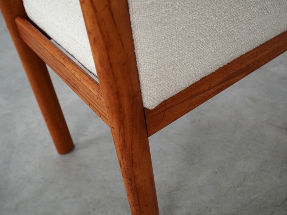 Image 1 of Teakhouten fauteuil, Deens ontwerp, 1970S, Productie: Denemarken