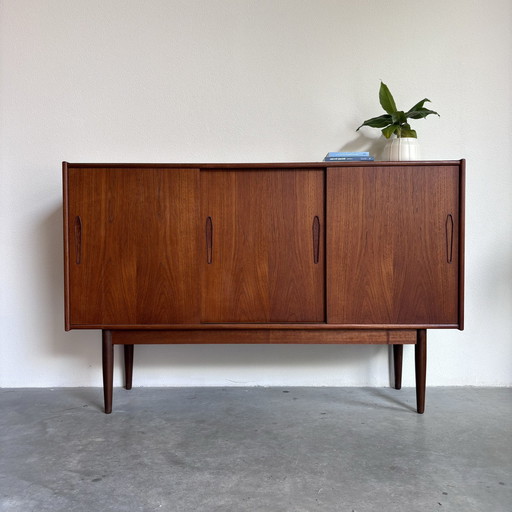 Vintage Teak Highboard 