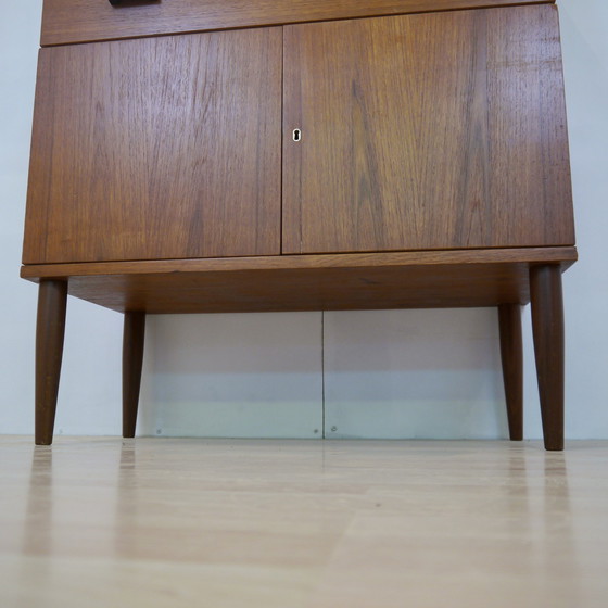 Image 1 of Vintage Deens Mid-Century Secretaire