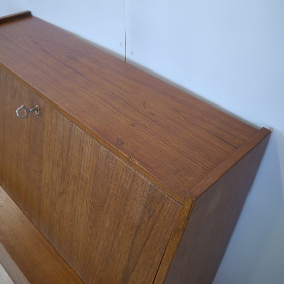 Image 1 of Vintage Deens Mid-Century Secretaire