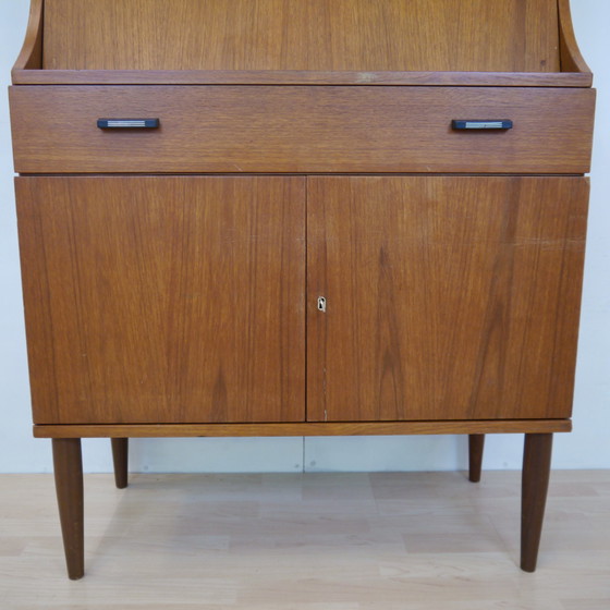 Image 1 of Vintage Deens Mid-Century Secretaire