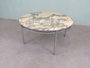 Vintage salontafel Marmer MidCentury jaren 50 60 