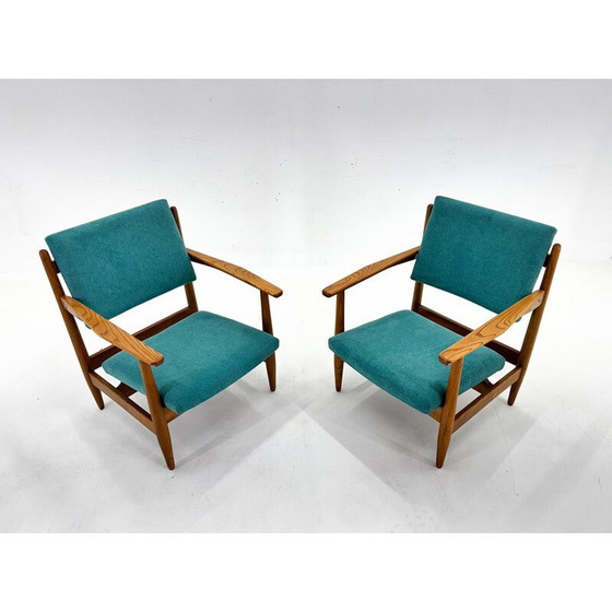 Image 1 of Paar vintage fauteuils, Tsjecho-Slowakije 1970