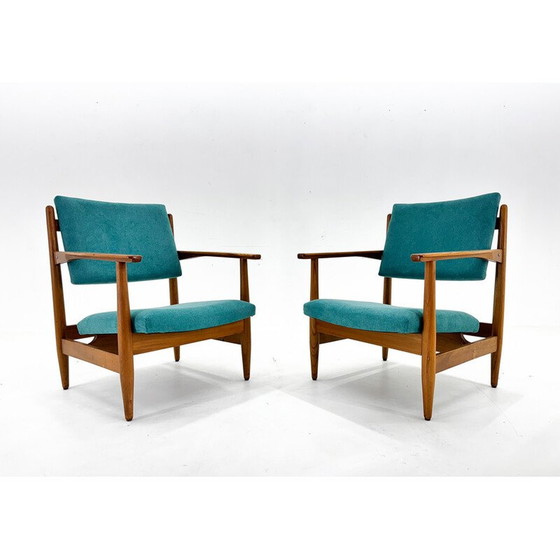 Image 1 of Paar vintage fauteuils, Tsjecho-Slowakije 1970