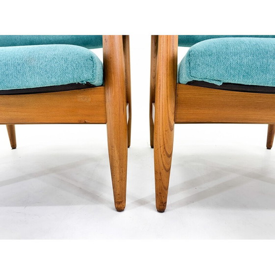 Image 1 of Paar vintage fauteuils, Tsjecho-Slowakije 1970