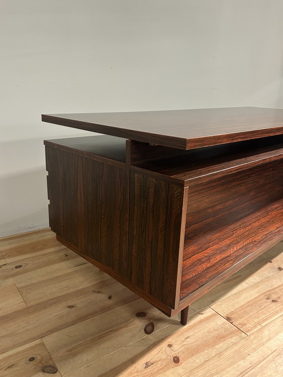 Image 1 of Vintage Directiebureau In Palissander Fineer De Rio '70