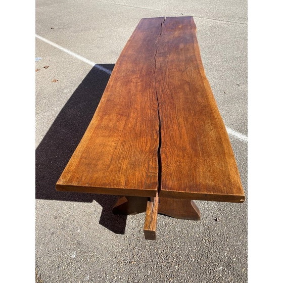 Image 1 of Vintage houten boerderijtafel