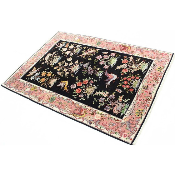 Image 1 of   Handgeknoopte Tabriz Met Zijde 152X106