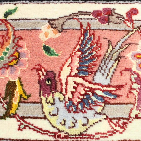 Image 1 of   Handgeknoopte Tabriz Met Zijde 152X106