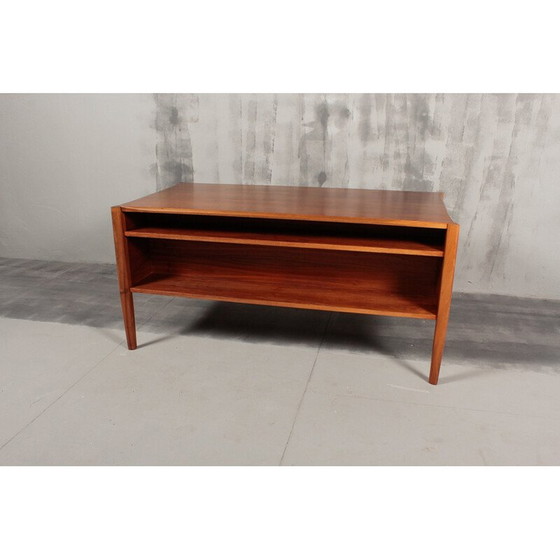 Image 1 of Vintage notenhouten bureau van Wilhelm Renz, 1960