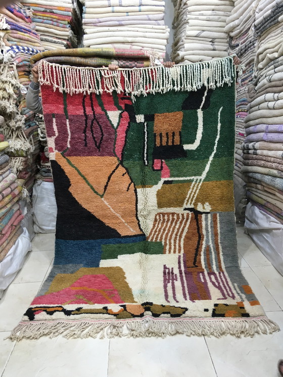 Image 1 of Beni Ouarain Marokkaans Berber Vloerkleed 2m54 x 1m67