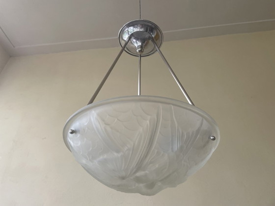 Image 1 of Art Deco 1930 Hanglamp Lamp Frans