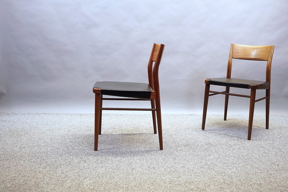 Image 1 of Vintage eetkamerstoelen van Georg Leowald voor Wilkhahn, 1950, set van 6