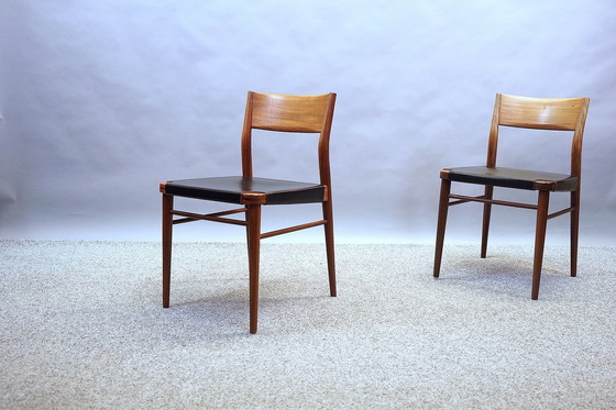 Image 1 of Vintage eetkamerstoelen van Georg Leowald voor Wilkhahn, 1950, set van 6