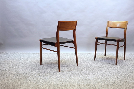 Image 1 of Vintage eetkamerstoelen van Georg Leowald voor Wilkhahn, 1950, set van 6