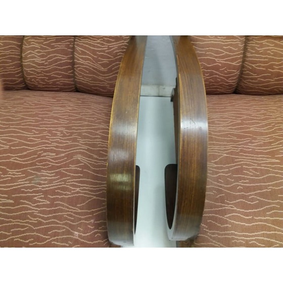 Image 1 of Set van 3 Art deco vintage Halabala fauteuils door U.P. Race Brno, Tsjecho-Slowakije jaren 1930