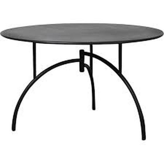 Image 1 of Driade geëmailleerde stalen tafel van Philippe Starck