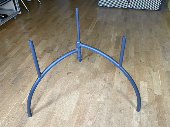 Image 1 of Driade geëmailleerde stalen tafel van Philippe Starck