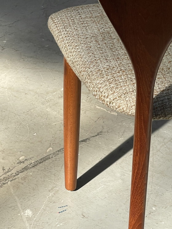 Image 1 of 5x Niels Koefoed David Teak Mid Century