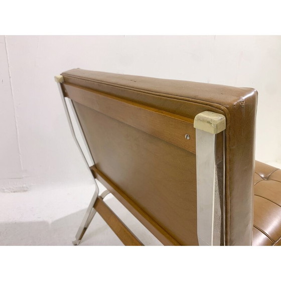 Image 1 of Paar Mid Century fauteuils model 856 van Ico Parisi, Italië 1950